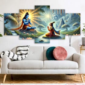 Lord Shiva Mahadev Canvas Print